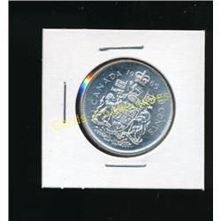 1965 Canadian Silver 50 Cent Coin