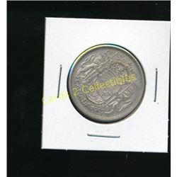 1957 Canadian Silver 50 Cent Coin