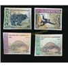 Image 1 : Laos Lot Of 4 Animal Postage Stamps