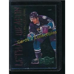 96-97 Metal Universe Lethal Weapons Teemu Selanne