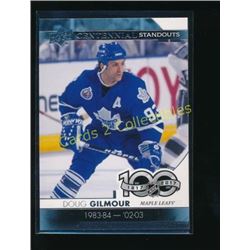 17-18 Upper Deck Centennial Standouts Doug Gilmour
