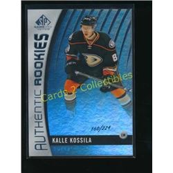 17-18 SP Game Used Rainbow #137 Kalle Kossila RC