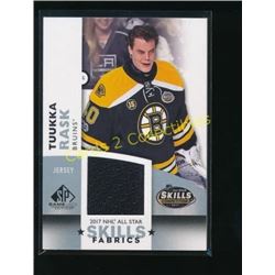 17-18 SP Game Used All Star Jersey Tuukka Rask