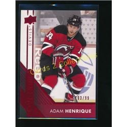 16-17 Upper Deck Overtime Red #135 Adam Henrique