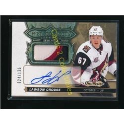 16-17 Fleer Showcase Auto Patch Lawson Crouse