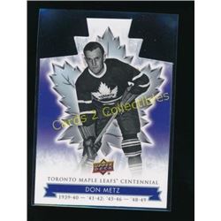 17-18 Toronto Maple Leafs Centennial Don Metz
