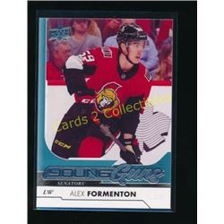 17-18 Upper Deck #219 Alex Formenton YG RC