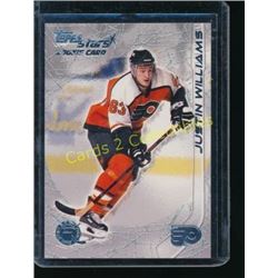 2000-01 Topps Stars #109 Justin Williams RC