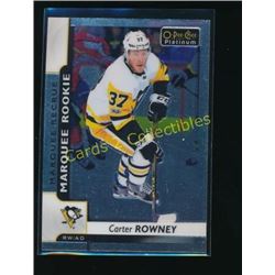 17-18 O-Pee-Chee Platinum #156 Carter Rowney RC
