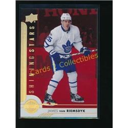 2017-18 UD Shining Stars Red James van Riemsdyk