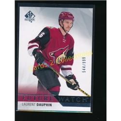 2015-16 SP Authentic #205 Laurent Dauphin RC