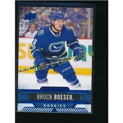 17-18 Upper Deck Overtime Blue #60 Brock Boeser