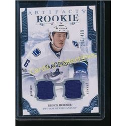 17-18 Artifacts Materials Silver #171 Brock Boeser
