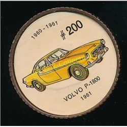 1960's Jello Coins Volvo P-1800