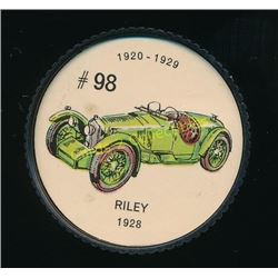 1960's Jello Coins Riley 1928