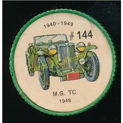 1960's Jello Coins M.G. TC 1948
