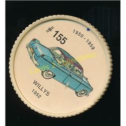 1960's Jello Coins Willys 1952