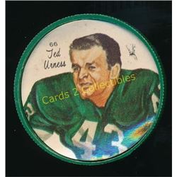 1964 Nalley's Coins #66 Ted Urness