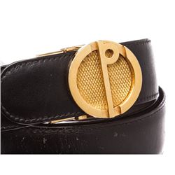 Vintage Dunhill Gold Tone Belt Buckle 30mm Dunhill reversible belt rotating - Gem main image 4