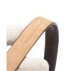 Image 8 : Valentino Black Lizard Skin Green Rhinestone Buckle Thin Belt