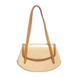 Louis Vuitton Peach Vernis Monogram Leather Biscayne Bay PM Bag