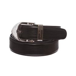 Louis Vuitton Black Epi Leather Classique Belt