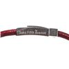 Image 6 : Saks Fifth Avenue Red Leather Set of Three Bracelets