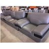 Image 1 : 3 piece Grey Designer sofa suite