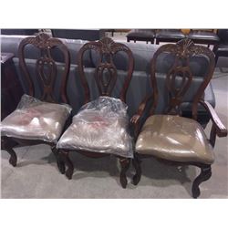 Lot of 3 dinning chairs sold each x 3