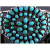 Image 7 : Navajo Sterling Silver Turquoise Petit Point Cuff