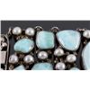 Image 8 : Sterling Silver and Larimar Bracelet