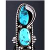 Image 2 : Navajo Sterling Silver and Turquoise Ring