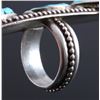 Image 7 : Navajo Sterling Silver and Turquoise Ring