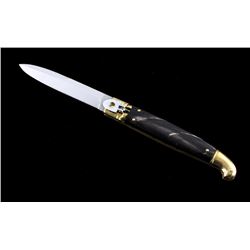 Foxinox Italian Stiletto Switchblade Knife Buffalo