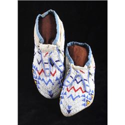 Sioux Native American Beaded Moccasins