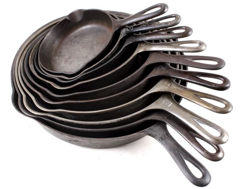 Griswold Cast Iron Skillet Collection c. 19241940