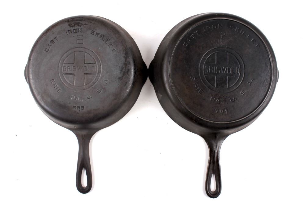Griswold Cast Iron Skillet Collection c. 19241940