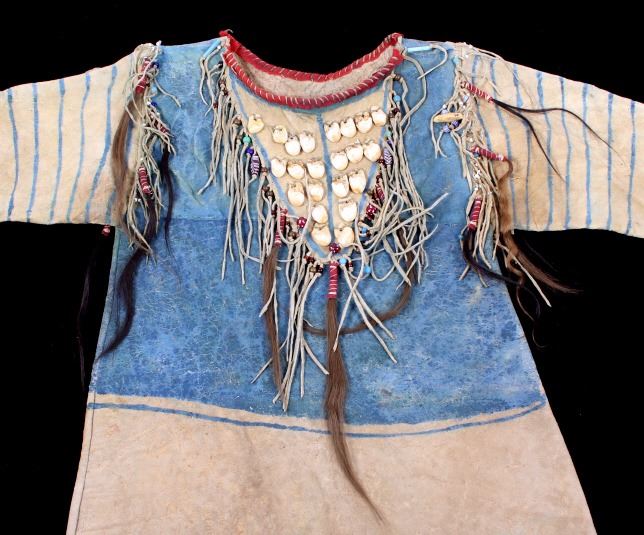 Oglala Lakota Sioux War Shirt w/ Elk Teeth 187080