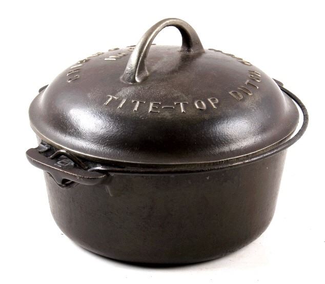 Griswold No. 6 Cast Iron TiteTop Dutch Oven
