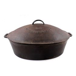 Wagner Ware Cast Iron Large No. 9 Oval Roaster