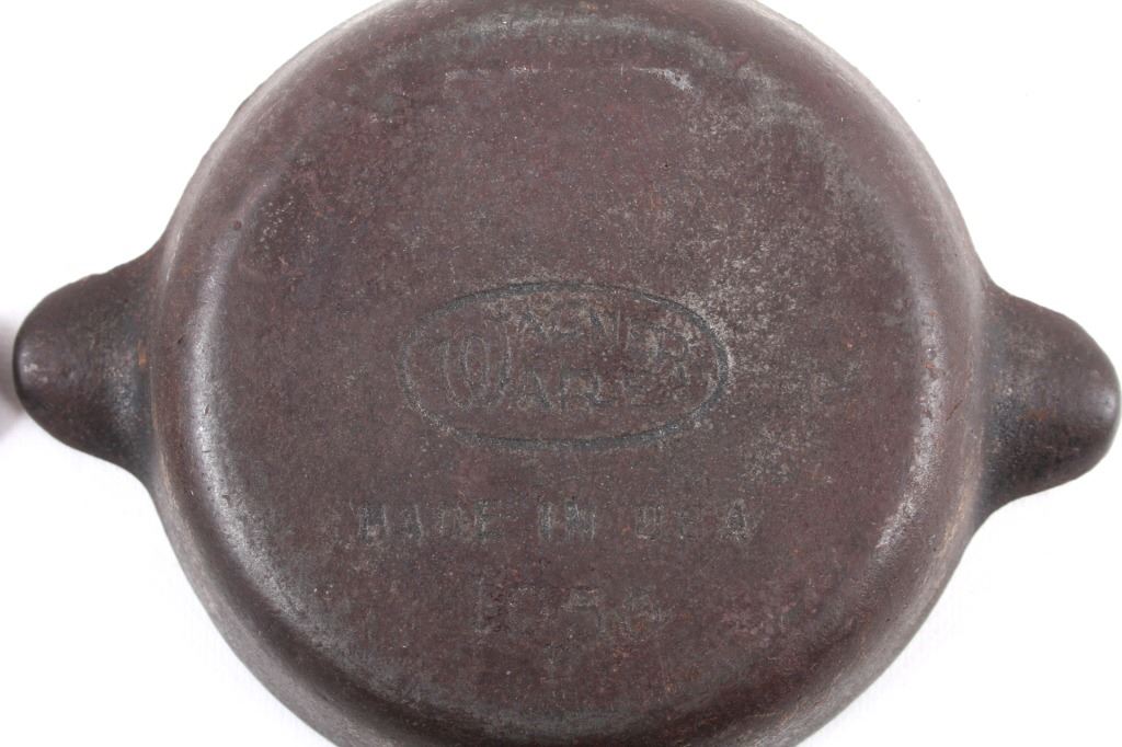 Collection Of Griswold / Wagner Cast Iron Ashtrays