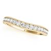 Image 5 : 2.11 CTW Certified VS/SI Diamond Solitaire 2Pc Wedding Set Antique 14K Yellow Gold - REF-535A5X - 31