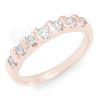 0.65 CTW Certified VS/SI Diamond Ring 14K Rose Gold - REF-57Y8K - 11434