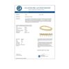 Image 3 : 4.0 CTW Certified VS/SI Diamond Bracelet 10K Yellow Gold - REF-268Y2K - 13014