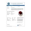 Image 3 : 31.12 CTW Ruby & Diamond Ring 14K Yellow Gold - REF-303K8W - 14317