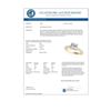 Image 3 : 0.8 CTW Certified VS/SI Princess Diamond Solitaire Ring 18K Yellow Gold - REF-134Y4K - 27641