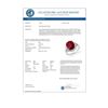 Image 2 : 4.04 CTW Ruby & Diamond Ring 14K White Gold - REF-85M5H - 13300