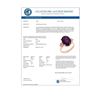 Image 2 : 5.15 CTW Amethyst & Diamond Ring 10K Rose Gold - REF-35F6N - 12932