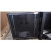 Image 1 : HOFFMAN GLASS FRONT LOCKABLE CABINET 2' SQUARE