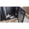 Image 2 : HOFFMAN GLASS FRONT LOCKABLE CABINET 2' SQUARE